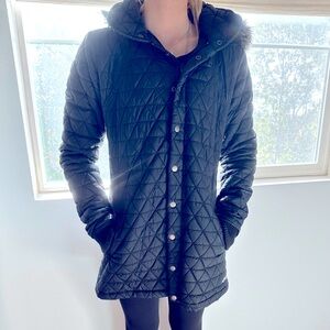 Volcom Quilted Fur Hood Coat ❄️